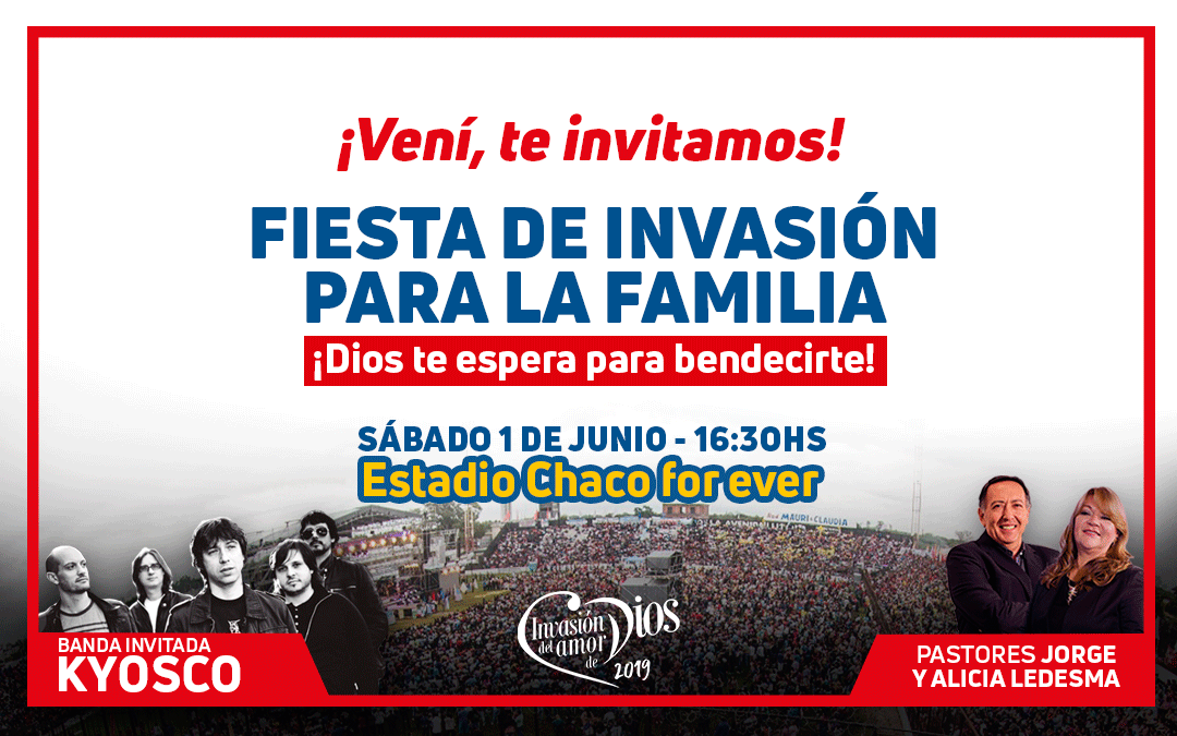 Fiesta de Invasión para la Familia en el For Ever