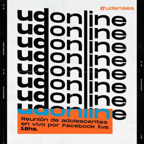 Hoy en UD via ON LINE desde las 18