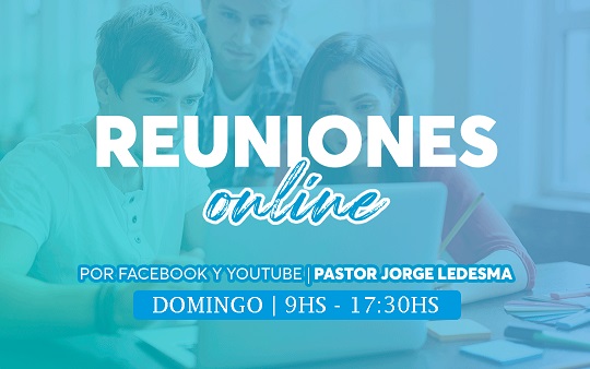 Domingo: Los Culto serán Online con Santa Cena