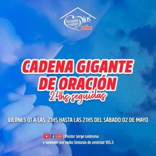 Cadena Gigante de Oración Online
