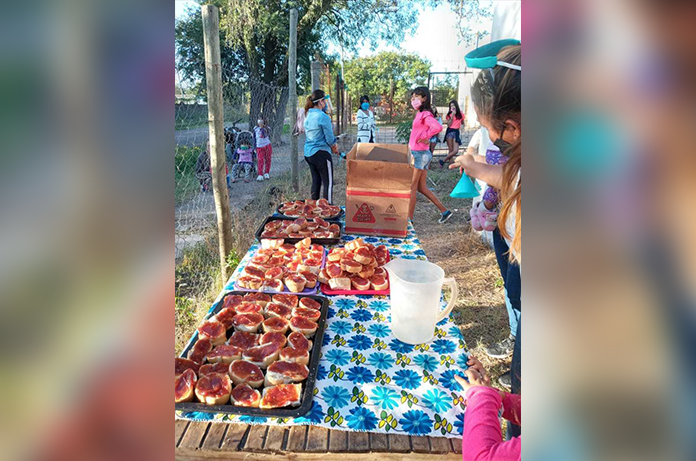 Entregamos 3.5 toneladas de comida durante la cuarentena