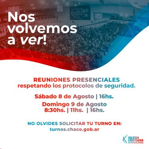 Nos Volvemos a ver en Iglesia Cristiana Internacional