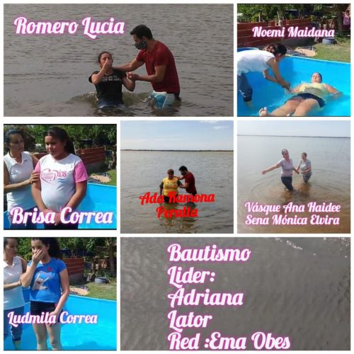 Cerca de 400 Personas en el Bautismo en Los Hogares