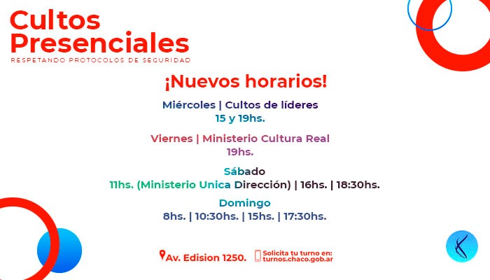 Recuerde nuevos horarios de reuniones presenciales de ICI