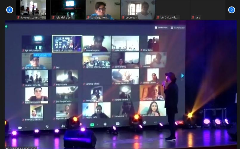 Dios hablo a miles de personas en el Congreso Somos La Voz