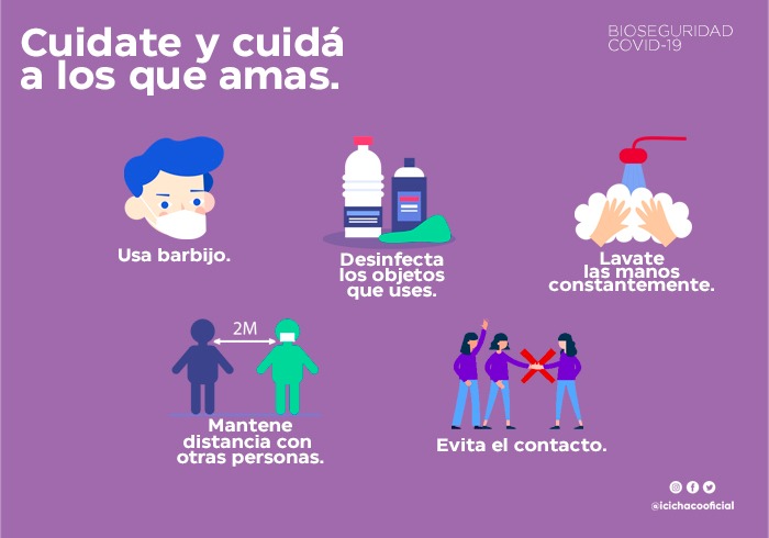 Campaña de concientización COVID-19: Cuídate y cuidá a los que amas