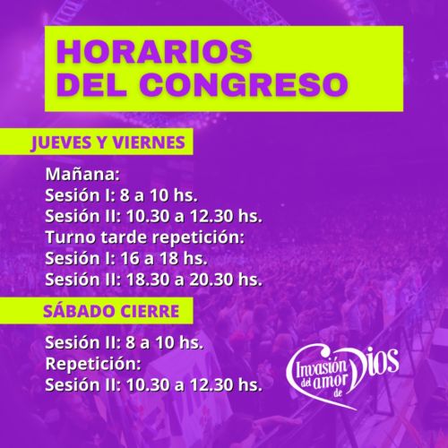 Invasión: Congreso digital “La gran cosecha” 2021 conoces los horarios 