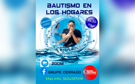 Bautismo en los hogares para los miembros ICI