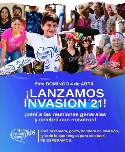 Te invitamos al Lanzamiento Invasión 2021