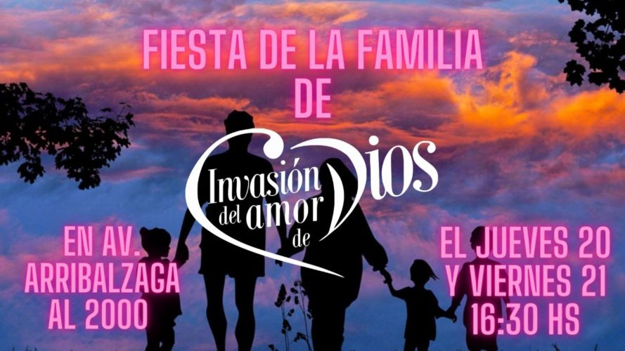 Fiesta de la familia de invasión del amor de Dios