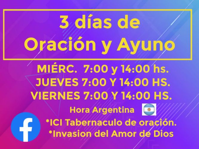 Ayuno y oración online: Rompimiento para frenar esta pandemia