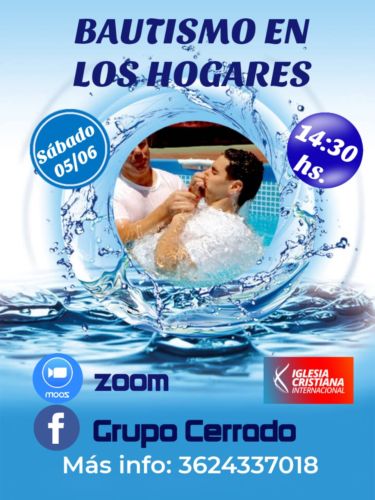 Bautismo en los hogares para los miembros ICI