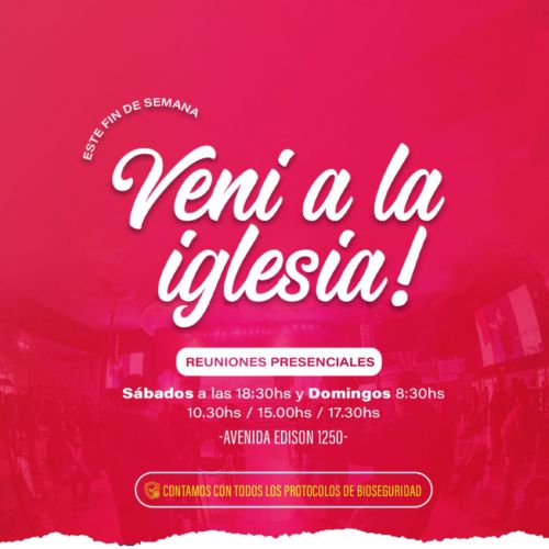 Reuniones Presenciales en ICI: Te esperamos este fin de semana