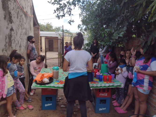 Fundación Cielos Abiertos sigue trabajando en Merenderos de Corrientes