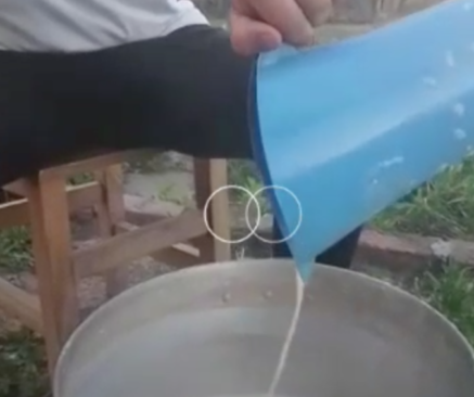 Mas de 70 familias recibieron merienda y donaciones en Fontana