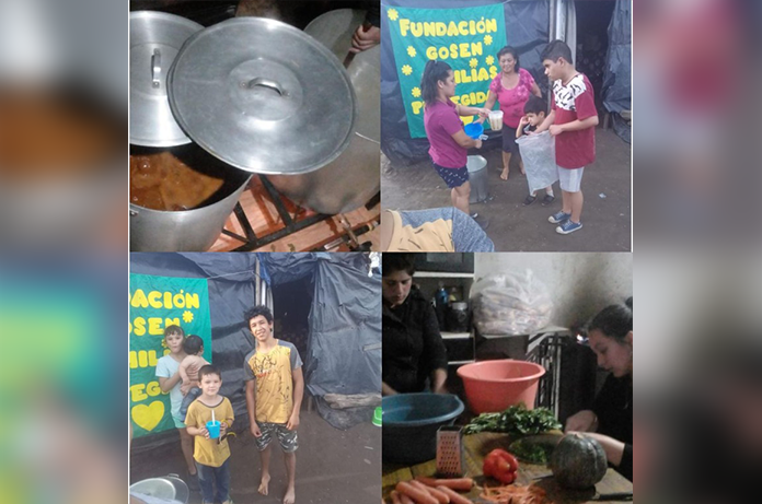 Nuestra fundación colaboró con "Gosen" en Puerto Esperanza