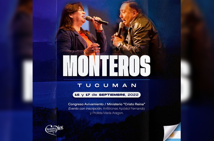 El pastor Ledesma estará visitando Tucuman el 16 y 17 de septiembre