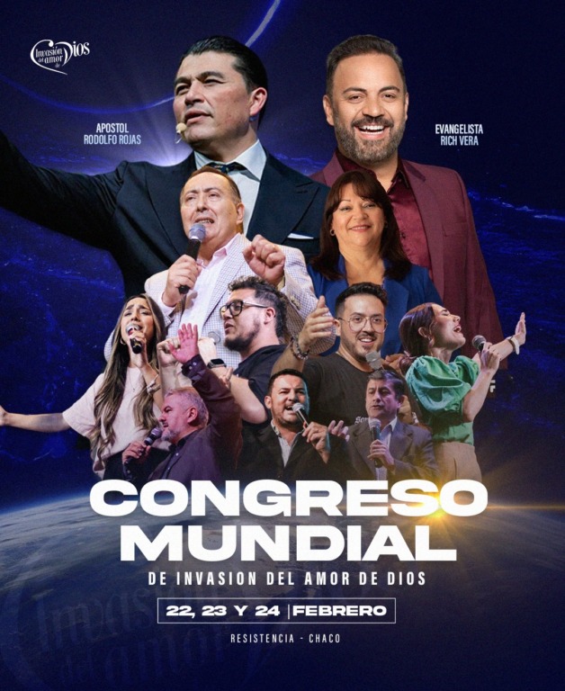 Adquira su registración para la Convención de Invasión del Amor de Dios 2024