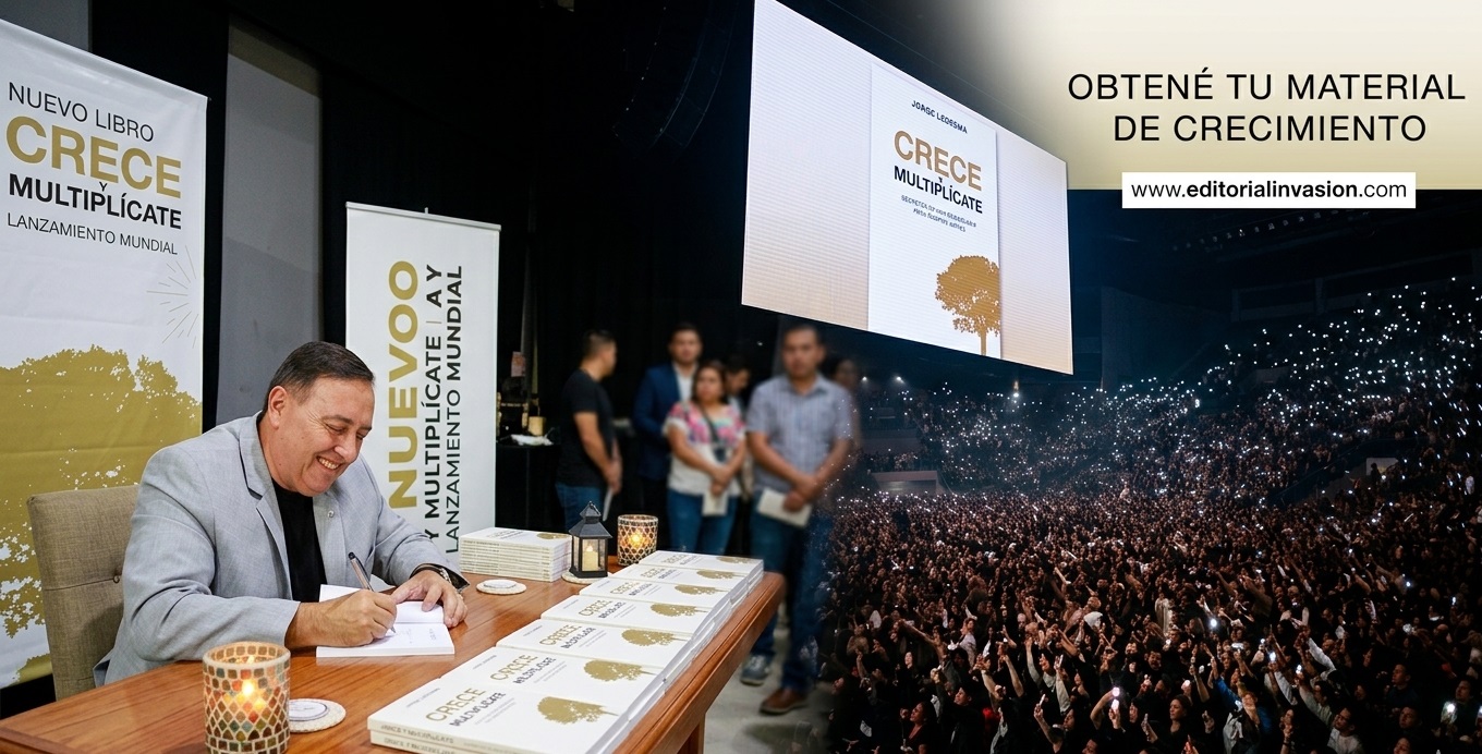 "Crece y Multiplícate": el nuevo libro del pastor Jorge Ledesma