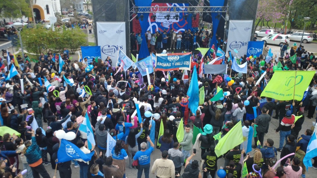 Música, caravana y fe: Gran Caravana y Marcha por Jesús de Invasión Del Amor De Dios