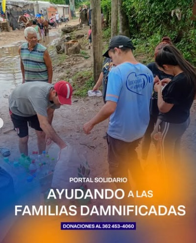 Ayudemos a las familias damnificadas por la inundación