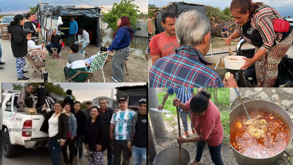 Iglesia Portal del Cielo asiste a familias aisladas en el ingreso de Vilelas